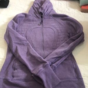 Lululemon size 8 purple scuba hoodie